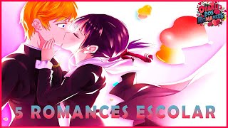 5 recomendações de anime de romance escolar [upl. by Aloeda]