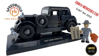 COBI® 1937 Mercedes 230 LIMITED EDITION Set 2250  Speed Build Review [upl. by Coughlin314]