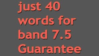 IELTS vocabulary  75 band vocabulary for writingspeakingreading [upl. by Arvonio]