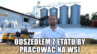 Prowadzi gospodarstwo i skupuje 10 tyś ton zbóż Ceny powinny być przynajmniej 100zł za tonę wyższe [upl. by Naginarb]