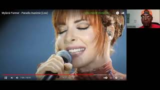 My 1st Time Hearing Mylene Farmer  Paradis Inanime Live Reaction mylènefarmer music [upl. by Nosyd]