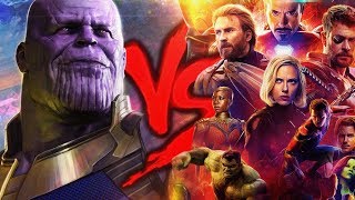 Vingadores VS Thanos  Duelo de Titãs ESPECIAL VINGADORES GUERRA INFINITA [upl. by Asfah]