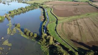 floods in Oxfordshire sept 2024 Best viewed on big telly [upl. by Adao]