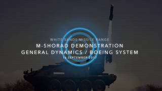 M SHORAD Demonstration General Dynamics Boeing System [upl. by Leahcimnoj103]