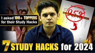 7 Study Hacks For 2024🔥 Must Watch Video for Every Student Prashant Kirad [upl. by Burra]