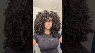 Do you prefer a straight or curly cut ✂️ hair curlyhair curls naturalhair [upl. by Khai]