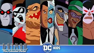 Les supervilains classiques   Batman La Série TV Animée 🇫🇷  DCKidsFrancais [upl. by Ahsiym]