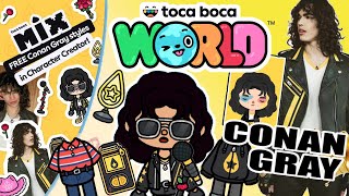 DARMOWY DODATEK TOCA BOCA CONAN GRAY tocaboca tocabocaworld granatelefon [upl. by Tereve]