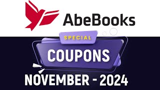 AbeBooks Coupon Code 2024 ⚡ 100 Working ⚡ Updated Today ⚡AbeBooks Discount Code 2024 [upl. by Ramahs]