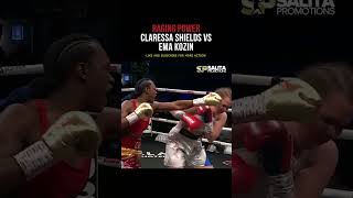 CLARESSA SHIELDS VS EMA KOZIN HIGHLIGHTS [upl. by Alcott673]