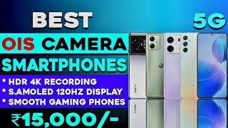 Top 5 Best 5G Camera Phone Under 15000 in 2024  4K recording 120hZ Amoled Best 5g Phone Under 15k [upl. by Pressman]