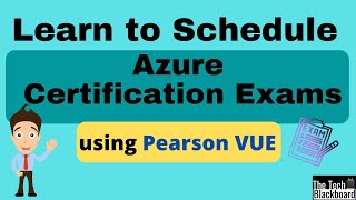 How to schedule azure exam with Pearson VUE  AZ900 AI900 DP900 SC900 [upl. by Aihsar]