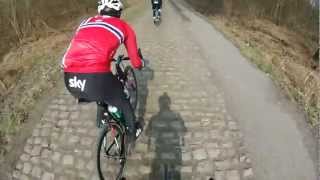 Team Sky Hit The Cobbles [upl. by Lebbie]