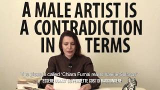 Chiara Fumai winner of the 2013 Furla Art Award [upl. by Inkster401]