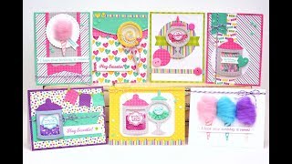 Candy Land Shaker Card Kit from Queen and Company [upl. by Kcirnek]