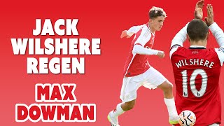 Arsenals Jack Wilshere Regen Max Dowmans dominant performance against Liverpool [upl. by Ayeka]