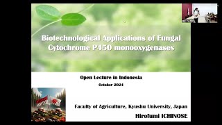 Biotechnological Application of Fungal Cytochrome P450 Monooxygenases [upl. by Pansir]