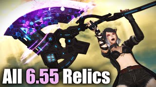 All NEW Mandervillous Relic Weapons  Patch 655 [upl. by Wincer]