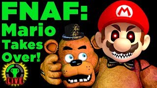 Mario in FNAF  Ultimate Nintendo Night Ultimate Custom Night Fan Game [upl. by Alemac]