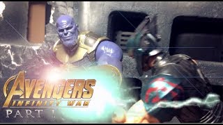 Avengers Infinity War PART 1 Stopmotion [upl. by Ahael]