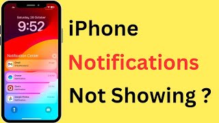 iPhone Me Notification Nahi Aa Raha Hai  How To Fix Notifications Not Showing Up Problem In iPhone [upl. by Nataniel]