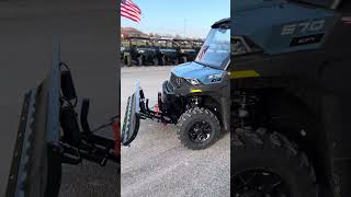 2025 Polaris Ranger SP 570 Northstar Edition with Quick attach Plow [upl. by Elohcan]