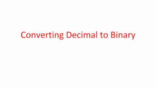 ASCII binary decimal hexadecimal [upl. by Aryt]