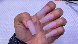 How to do acrylic nails for beginners [upl. by Jos962]