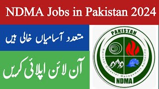 How to apply NDMA government Jobs in Pakistan 2024  Prime Minister office NDMA jobs 2024 [upl. by Anitsud318]