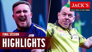 A NEW KING 🏆 Final Session Highlights  2024 Jacks World Series of Darts Finals [upl. by Airal]