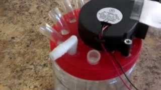 Cheap homemade air purifier using water DIY [upl. by Carrol]