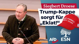 TrumpKappe sorgt für „Eklat“ – Siegbert Droese AfD [upl. by Molloy]