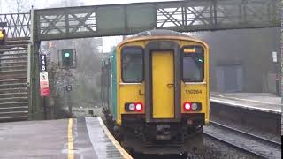 Taffs Well train stationtrain going to Bridgend [upl. by Hellene689]