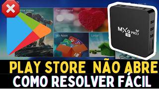 COMO ATIVAR PLAY STORE NA TV BOX MXQ PRO 4K  2024 [upl. by Nyleuqcaj]