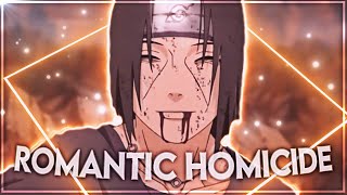 Naruto quotItachi Deathquot  Romantic Homicide EditAMV [upl. by Kcid]