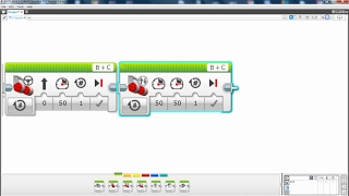 EV3 Phi Move tank block in Mindstorms EV3G software [upl. by Netta]