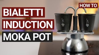 How to Use the Bialetti Mini Induction Moka Pot coffee [upl. by Jacobba334]