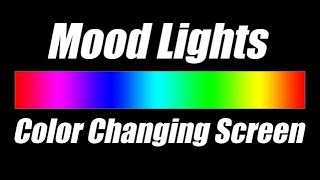 Color Changing Led Lights  Relaxing Mood Live 247 [upl. by Aicrag]