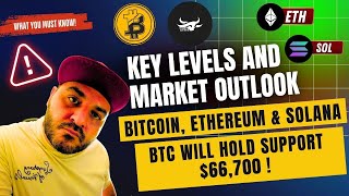 BTC ETH amp SOL Price Action  Key Levels and Market Outlook [upl. by Beera]