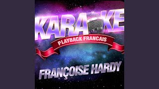 Lamitié — Karaoké Playback Avec Choeurs — Rendu Célèbre Par Françoise Hardy [upl. by Arret]