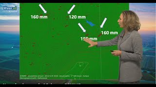 Hoeveel regen valt er in het stroomgebied van de Rijn [upl. by Aggri]