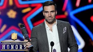 Joe Flacco wins Comeback Player of the Year Award  2024 NFL Honors [upl. by Bazar]