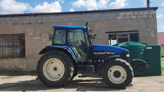 New holland Tm 120 test drive [upl. by Strohl875]