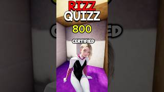 Get Your Rizz Up trivia quiz viral rizz shorts brainrot [upl. by Sussna]