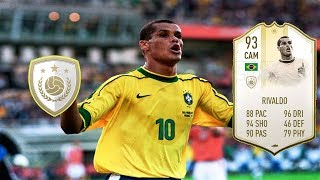 FIFA 19 PRIME ICON MOMENTS RIVALDO 93 REVIEW IS HE WORTH IT [upl. by Anirehs]