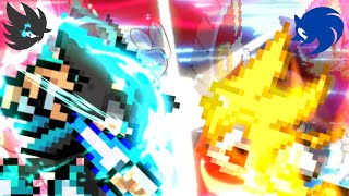 Sonic VS Enigma  Sonic Sprite Animation [upl. by Katha]