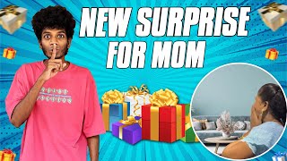 😍NEW SURPISE FOR MOM🥳🤩  SHE DIDNT EXPECTED THIS🤫  Prankster Surya [upl. by Repip]