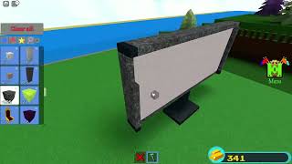 I BUILT A COMPUTER MONITOR IN BUILD A BOAT FOR TREASURE ON ROBLOX [upl. by Okun]