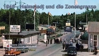 Helmstedt und die Zonengrenze 1948 [upl. by Hemetaf]