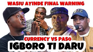 IGBORO TI DARU LORI ORO TAYE CURRENCY ATI PASUMA EGBO OHUN TI WASIU AYINDE SO OLAGBARA [upl. by Llekcm]